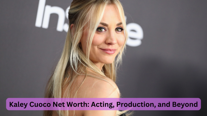 kaley cuoco net worth